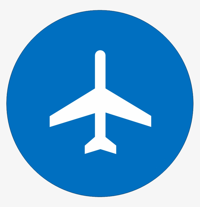 Vector Icon Of An Airplane - Gloucester Road Tube Station, transparent png download