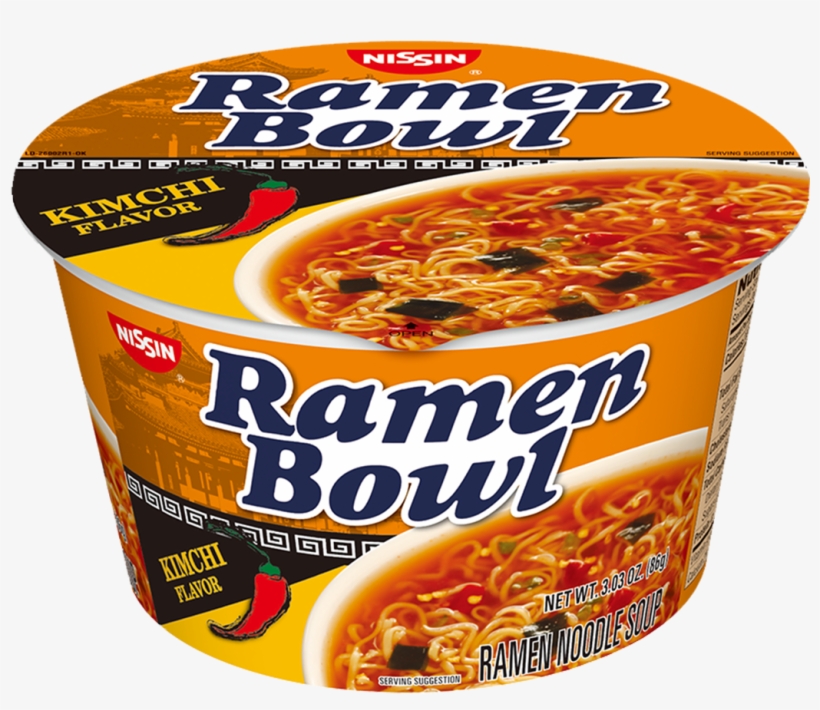 Nissin Ramen Bowl Kimchi Flavor, transparent png download