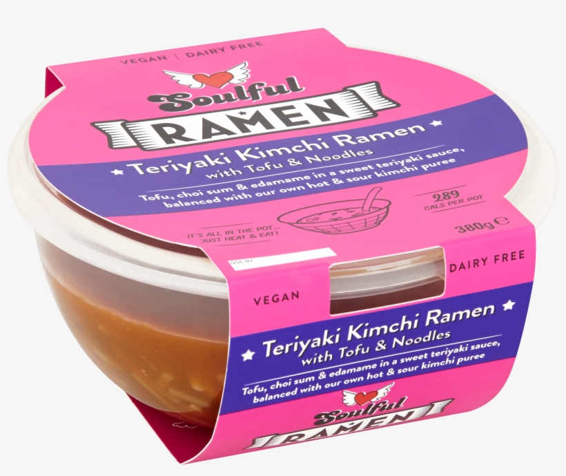 Teriyaki Kimchi Ramen - Soulful Teriyaki Kimchi Ramen, transparent png download