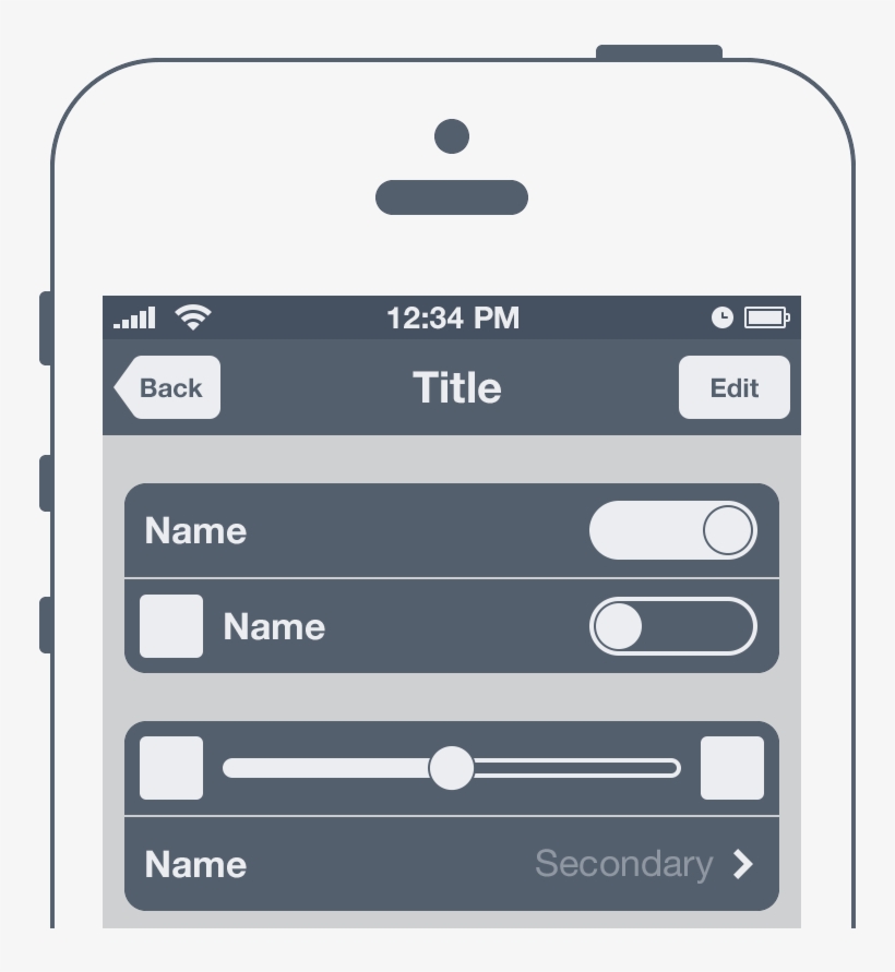 Mobile Wireframes Png, transparent png download