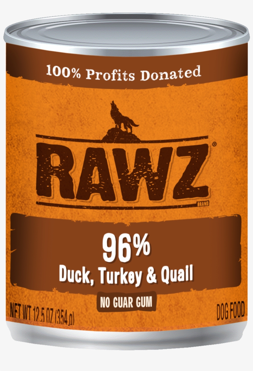 Duck Turkey Can - Rawz Dog Food, transparent png download