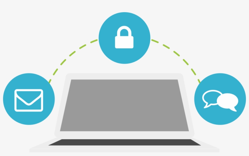 Managing Communication Is An Important Part Of Running - Secure Messaging, transparent png download