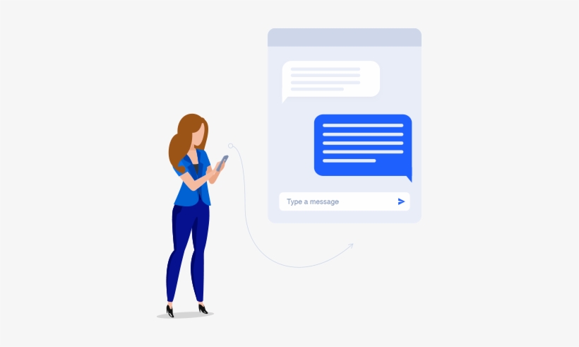 Text Messaging, transparent png download