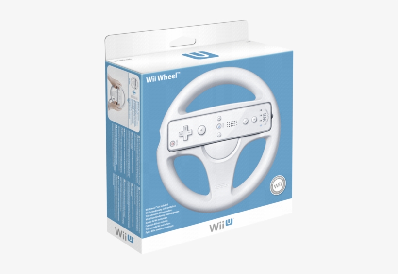 Nintendo Wii U Wheel Wei - Wii U Wheel Black, transparent png download