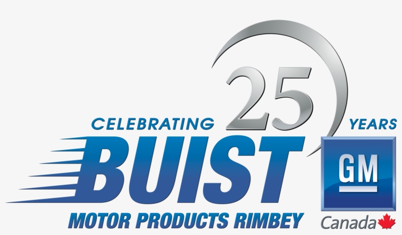 Buist 25th Anniversary Logo - Gm Canada, transparent png download