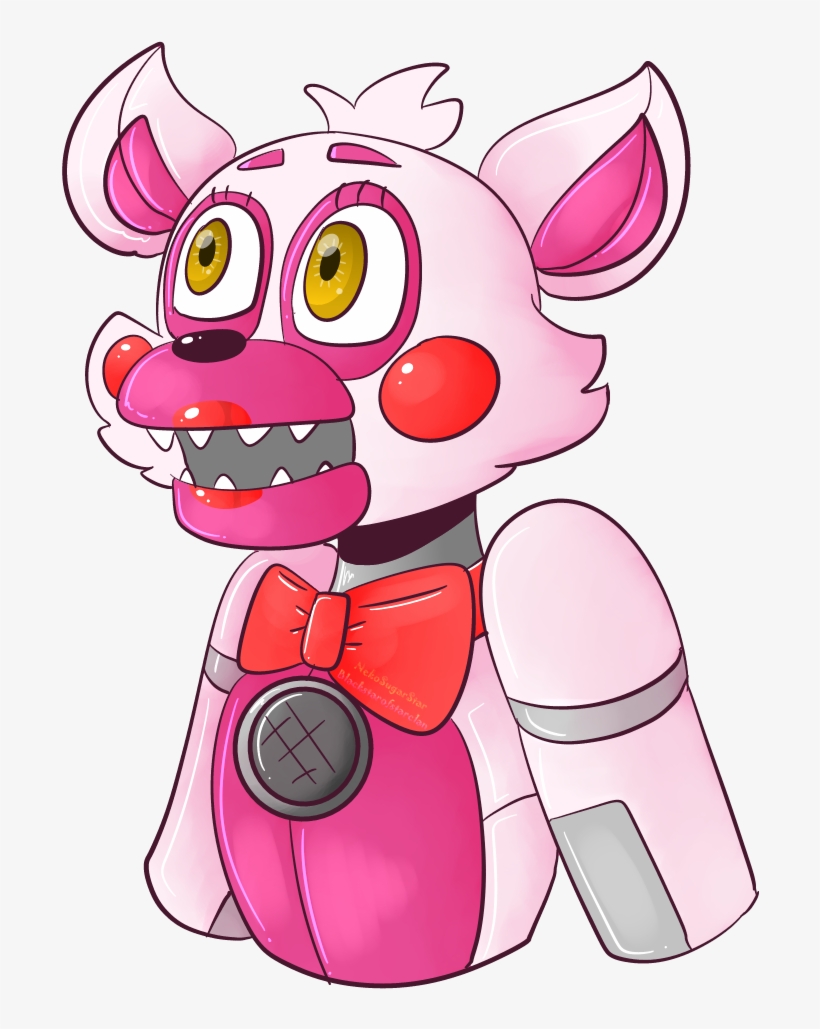 Funtime Foxy Funtime Foxy Sister Location Sister Location - Neko Sugar Star, transparent png download