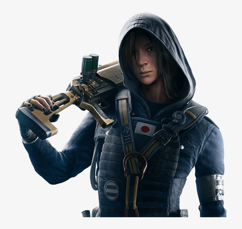 Portrait Hibana - Hibana Rainbow Six Siege, transparent png download