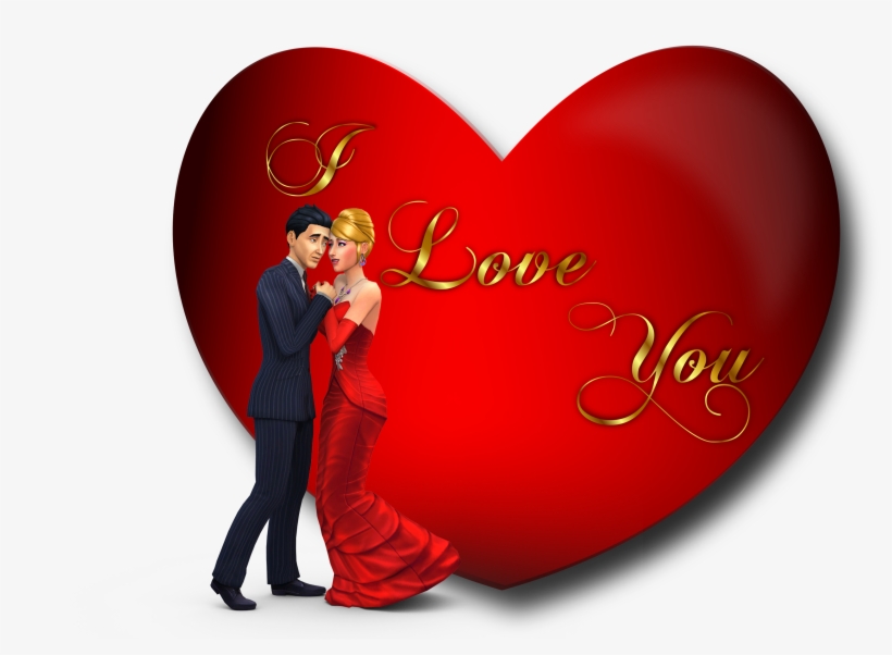 Download Original Resolution - Love You Heart, transparent png download