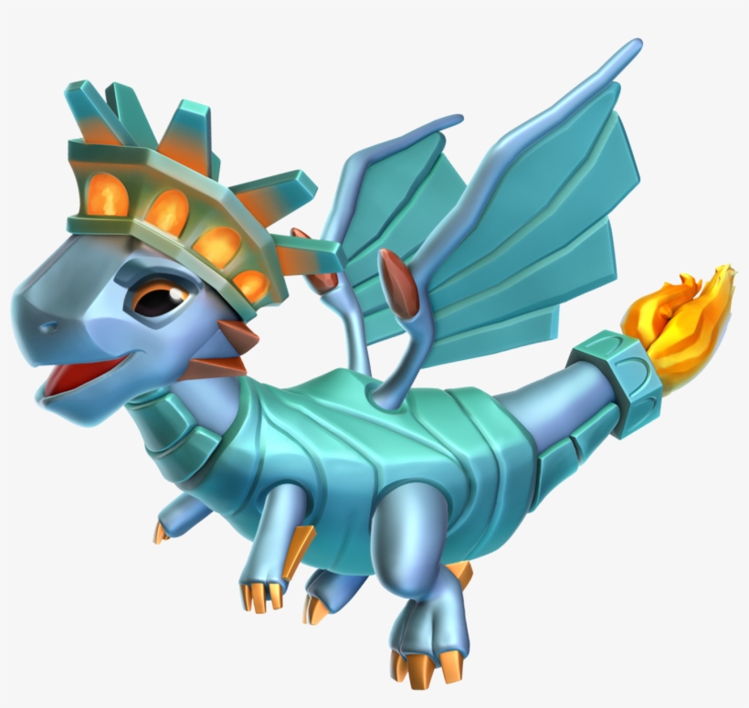 Liberty Dragon - Dragon Mania Legends 2017, transparent png download