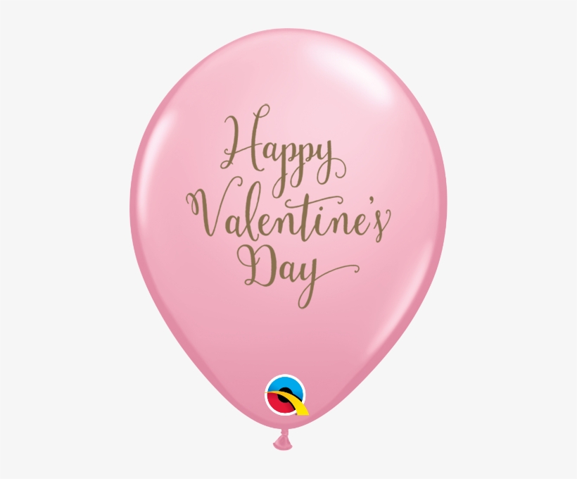 11" Valentines Day Happy Valentines Day Script - Happy Valentines Day Balloons - 11" Latex (25pk) (pack, transparent png download