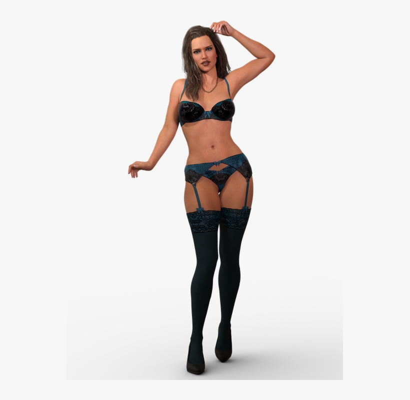 Mujer Sexy Png - Bijin, transparent png download