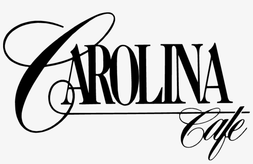 Carolina Cafe Logo - Calligraphy, transparent png download