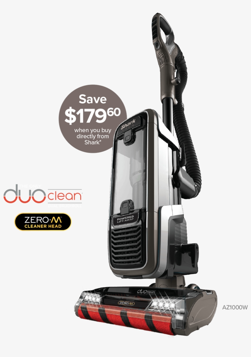 Shark Apex Duoclean Powered Lift-away Ax952 Cyan, transparent png download