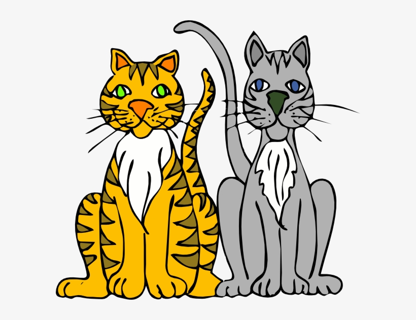 Cartoon Tigers Svg Clip Arts 600 X 551 Px, transparent png download