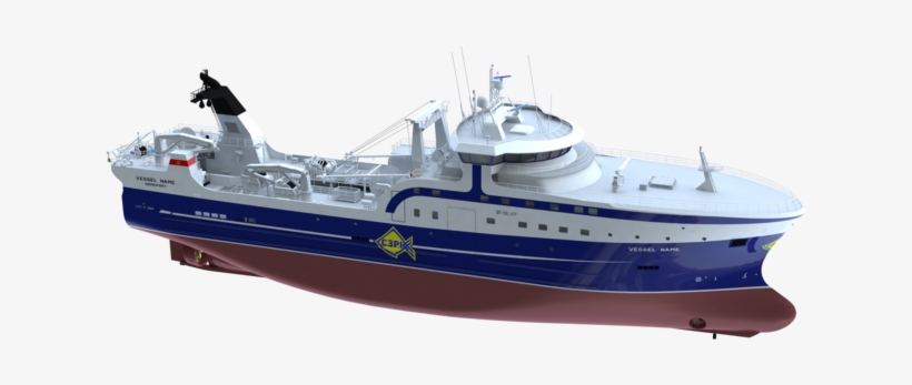 The Art Of Designing Factories That Operate Inside - Fishing Trawler, transparent png download