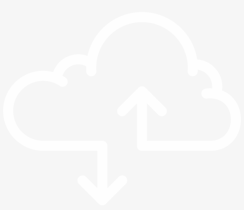 Cloud Data - Twitter Bird White Transparent, transparent png download