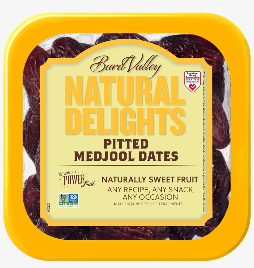 Natural Delights® Pitted Medjool Dates - Natural Delights Pitted Dates, transparent png download