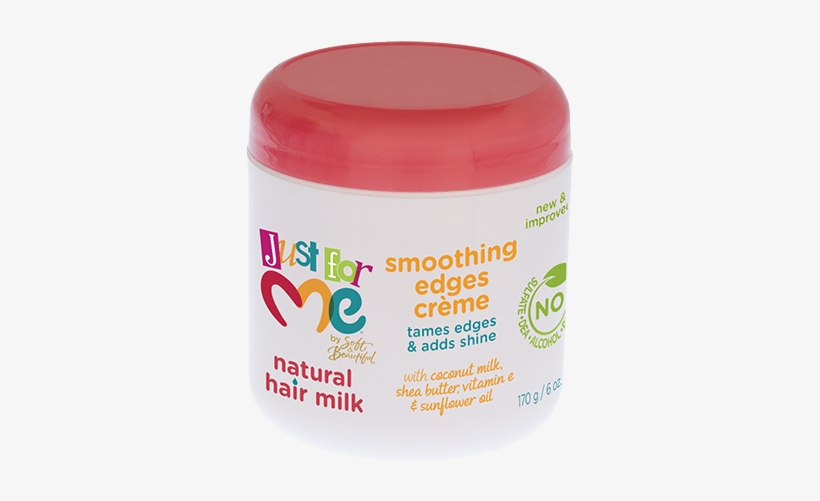 Natural Hair Milk Smooth Edges Crème - Just For Me By Soft & Beautiful Soothing Scalp, transparent png download