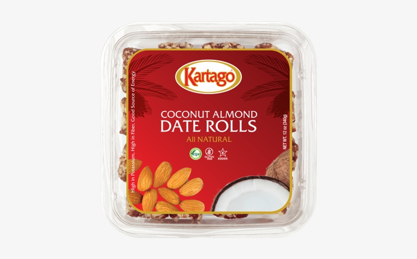 Date Rolls Dates - Kartago Tuna In Spring Water 7oz/6pack, transparent png download