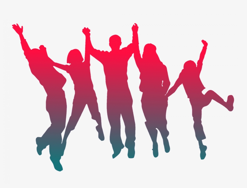 Divi Cloud Plugin - Friends Images Black And White, transparent png download