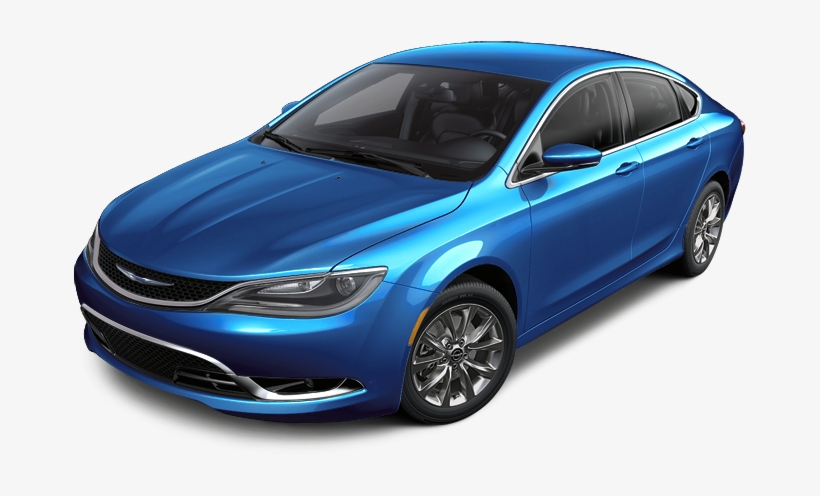 Chrysler 200 Vivid Blue Pearl - Car Aerial View Png, transparent png download
