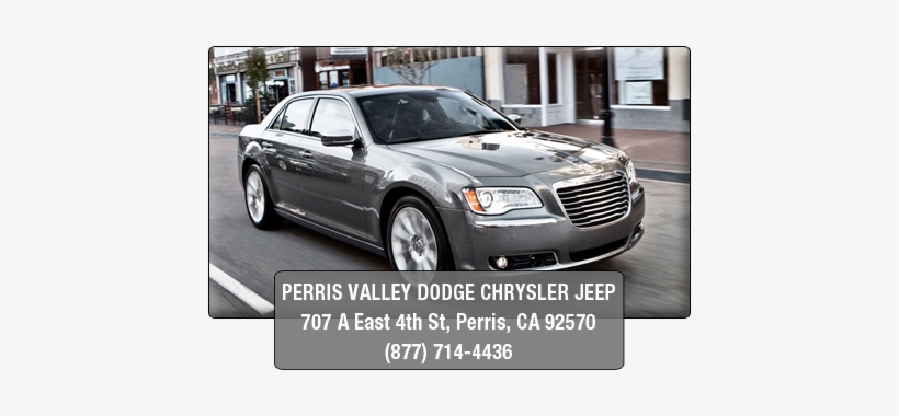Perris Valley Dodge Chrysler Jeep - Chrysler 300c 2014 V8, transparent png download