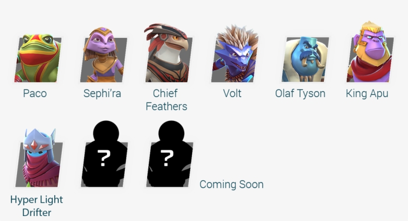 Brawlout's Current Cast Of Fighters - Character, transparent png download