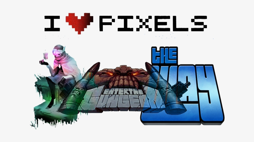 Enter The Gungeon Hyper Light Drifter - Player 1 8 Bit Pillow Case, transparent png download