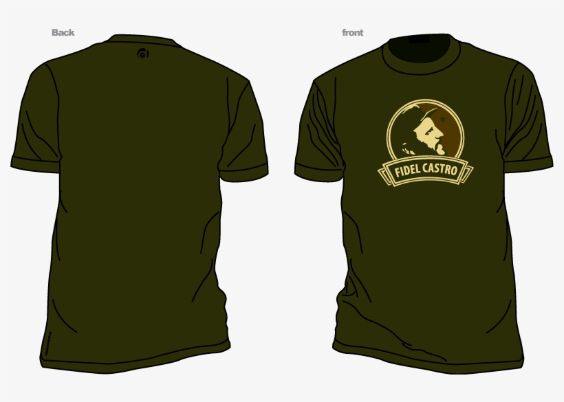 Fidel Castro - T-shirt, transparent png download