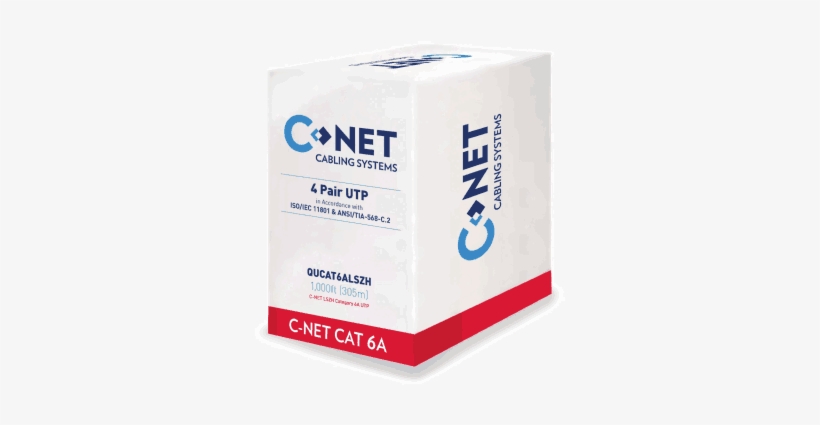 Cnet Cat6a Cable Box - Category 6 Cable, transparent png download
