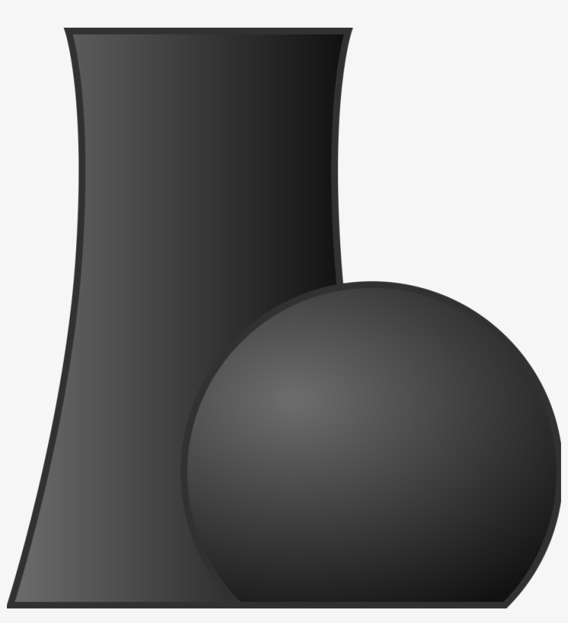 File Icon Nuclearpowerplant-black - Icon, transparent png download