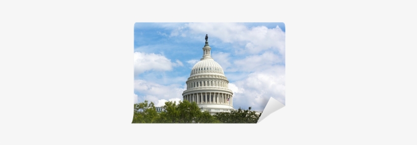 Us Capitol Building Dome, Washington Dc Wall Mural - U.s. Capitol, transparent png download