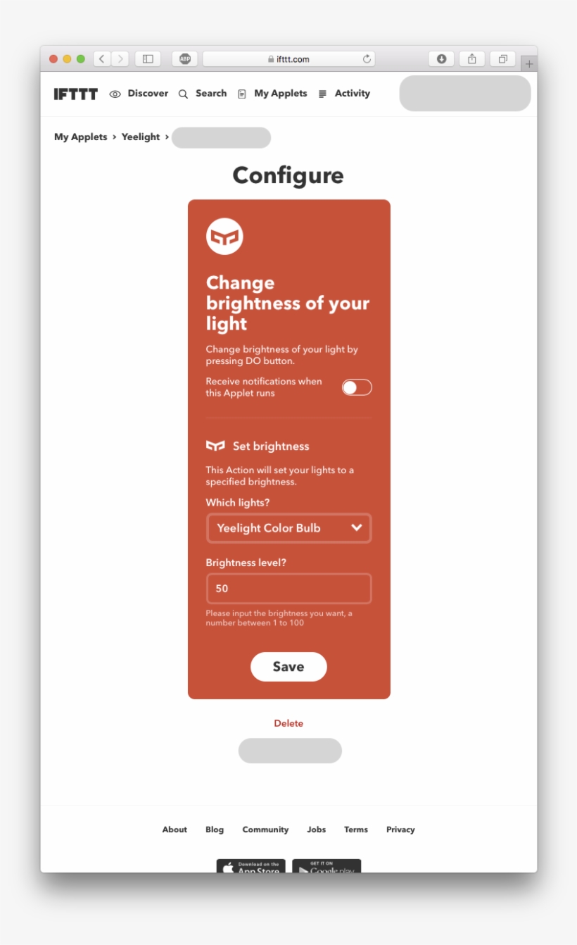 Yeelight 1 - Led Lamp, transparent png download