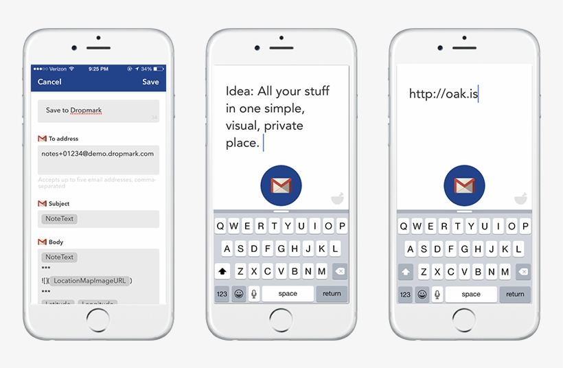 Dropmark And Ifttt Blog Graphic - Chrome Add To Home Screen Iphone, transparent png download