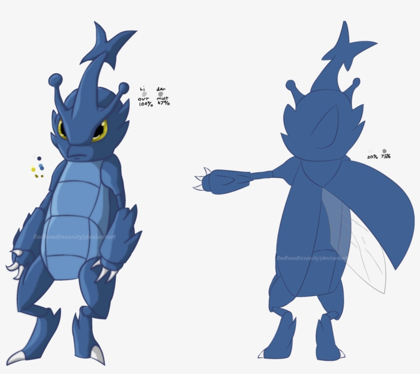 Custom Heracross Design - Cartoon, transparent png download