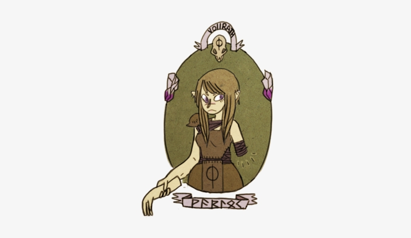 This Is Vollrath, My Half Elf Warlock In My New D&d - Half-elf, transparent png download
