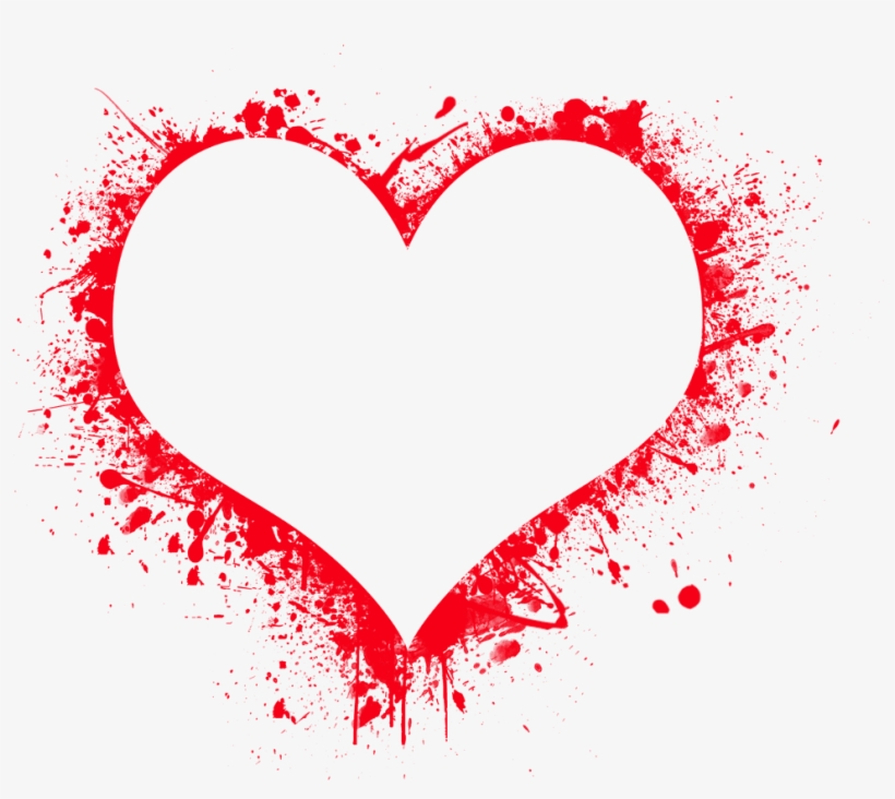 Heart Coração Ink Tinta Blood Sangue @lucianoballack - Lover Good Morning Mylove, transparent png download
