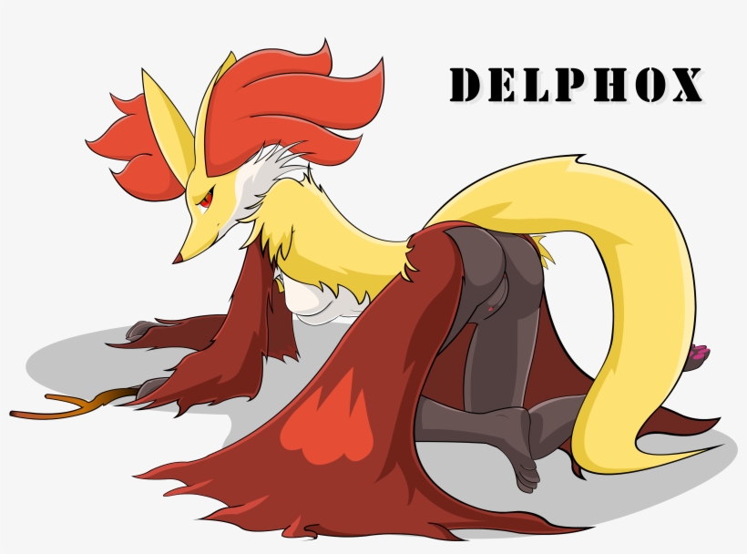 Download - Delphox Female Female, transparent png download