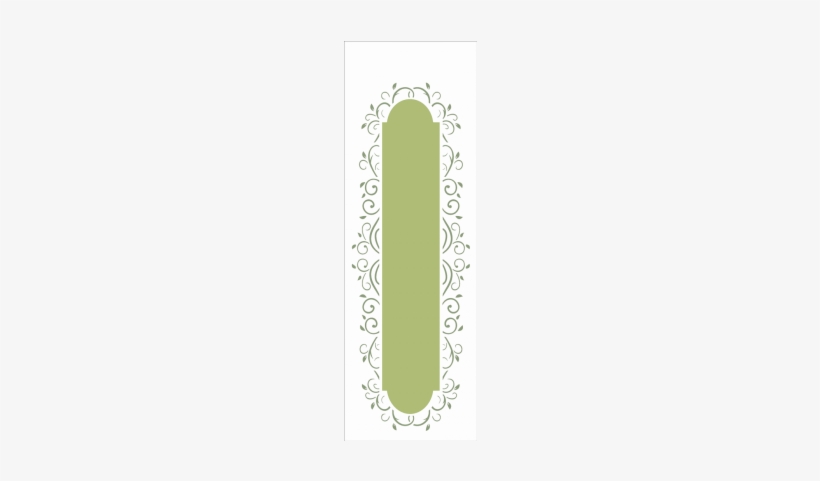 Stencil Moldura Arabesco Ii - Art, transparent png download