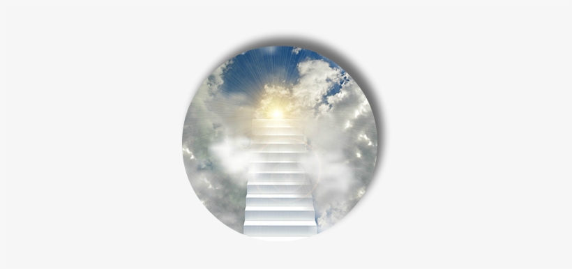 Azurite Spiritual Path Attribute - Cloud Staircases Leading To God, transparent png download