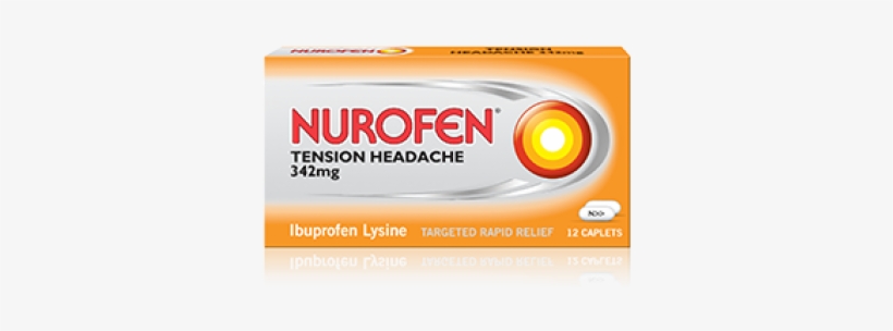Nurofen Tension Headache Relief 12 Tablets - Nurofen For Back Pain, transparent png download