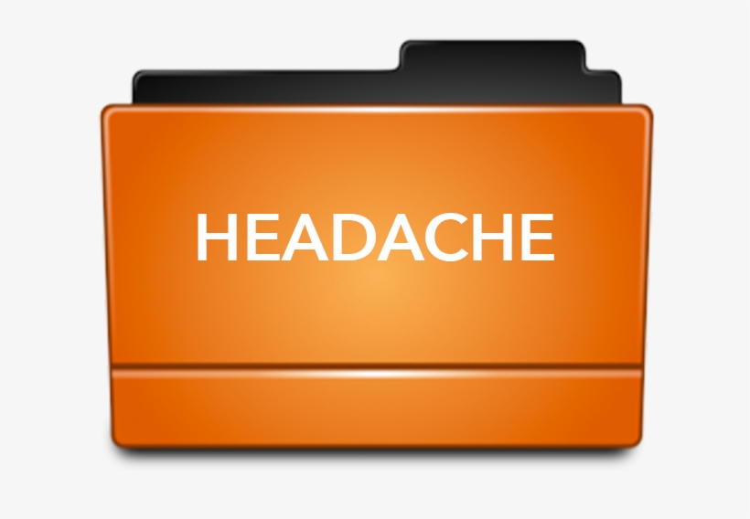 Headache Ofolder - Icon, transparent png download