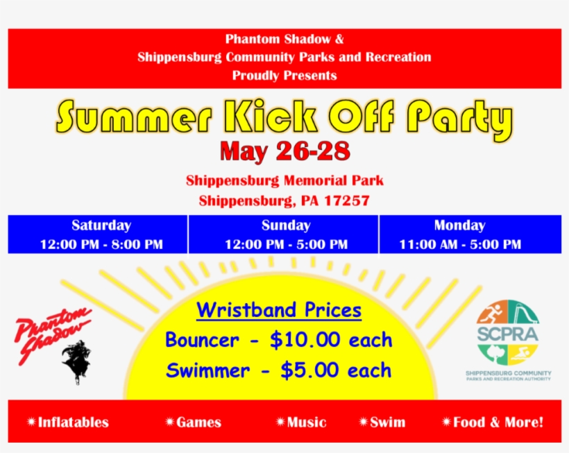 Summer Kick Off Flyer - Portable Network Graphics, transparent png download