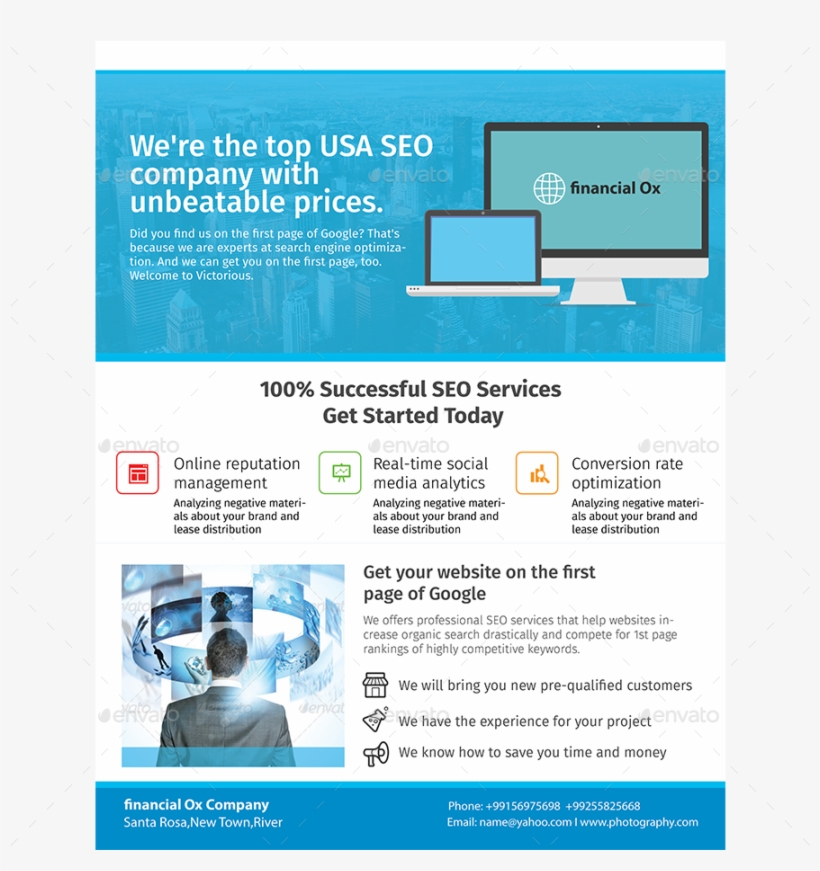 Seo Marketing Flyer - 免費上網工作娛樂睇戲easy Go, transparent png download
