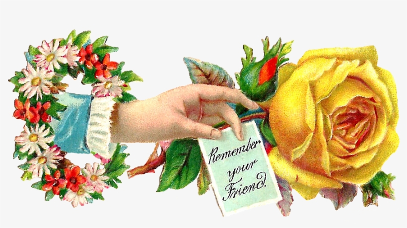 Isn't This A Spectacular Yellow Rose Graphic I Love - Garden Roses, transparent png download