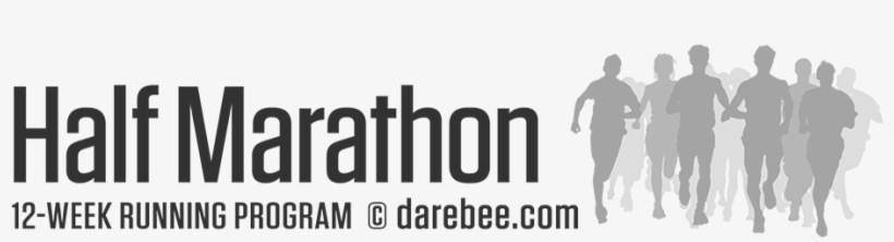 Half Marathon Running Program, transparent png download