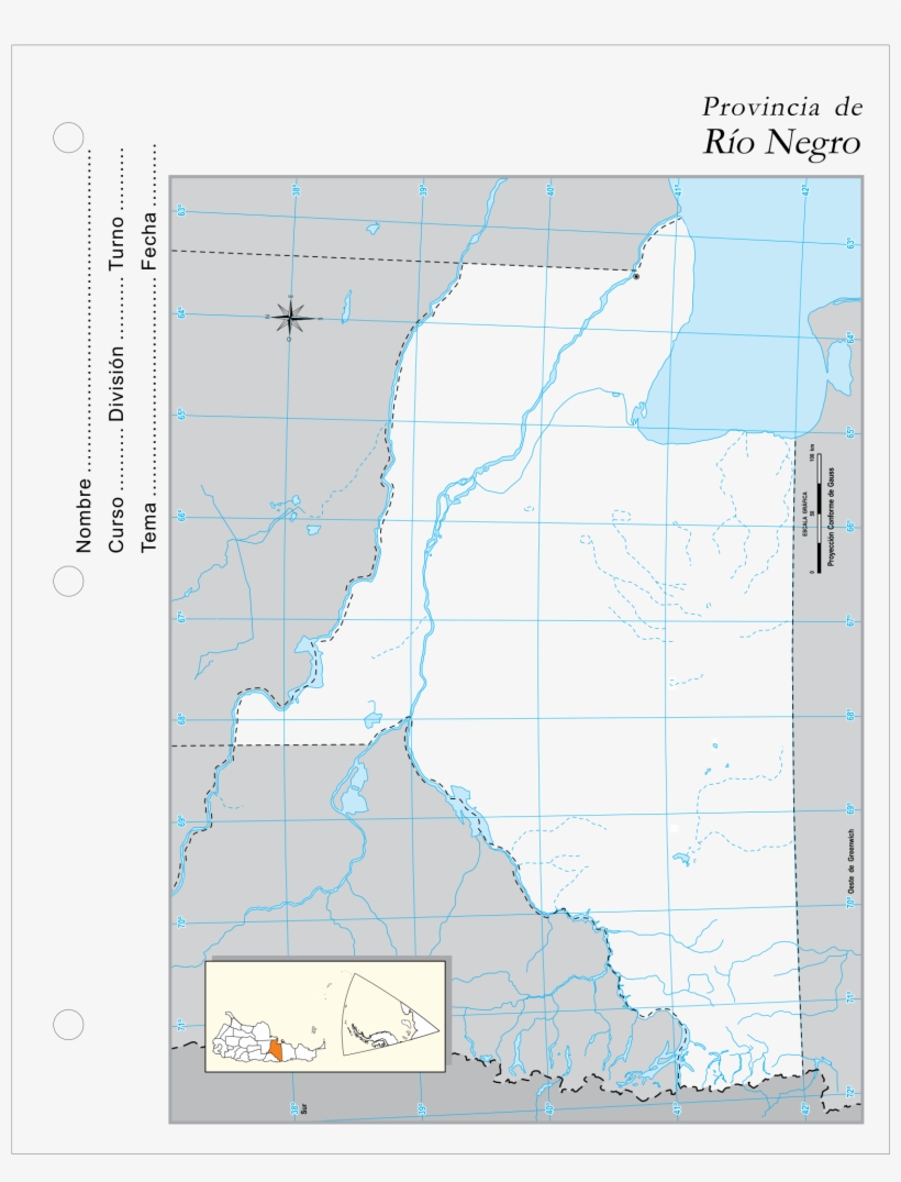 This Free Icons Png Design Of Provincia De Rio Negro, transparent png download