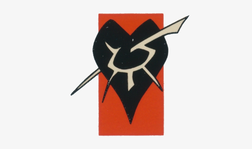 Cabala Corazon Negro - Black Heart Kabal Symbol, transparent png download