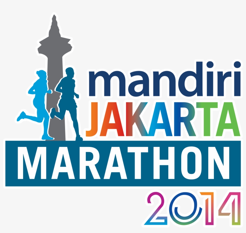 Mandiri Jakarta Marathon Logo - Mandiri Jakarta Marathon 2015, transparent png download