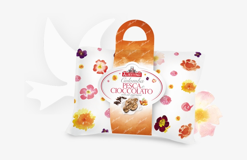 Papillon Pesca E Cioccolato - Handbag, transparent png download